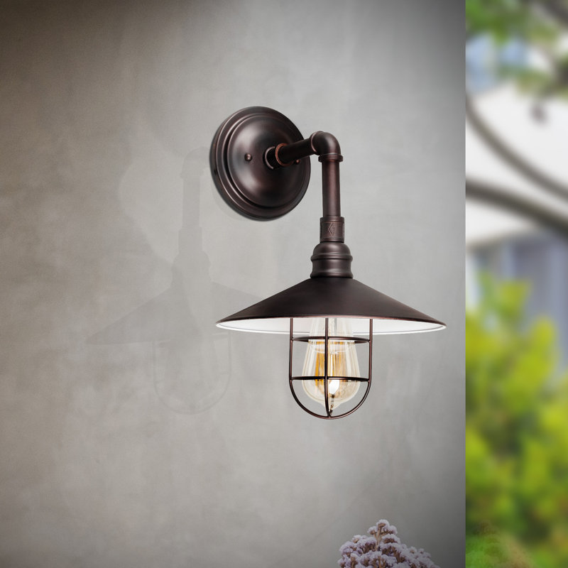 Mineo Wall Light, Antique Bronze
