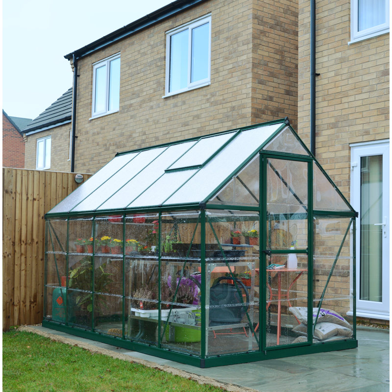 Hybrid 6x10 Greenhouse, Green