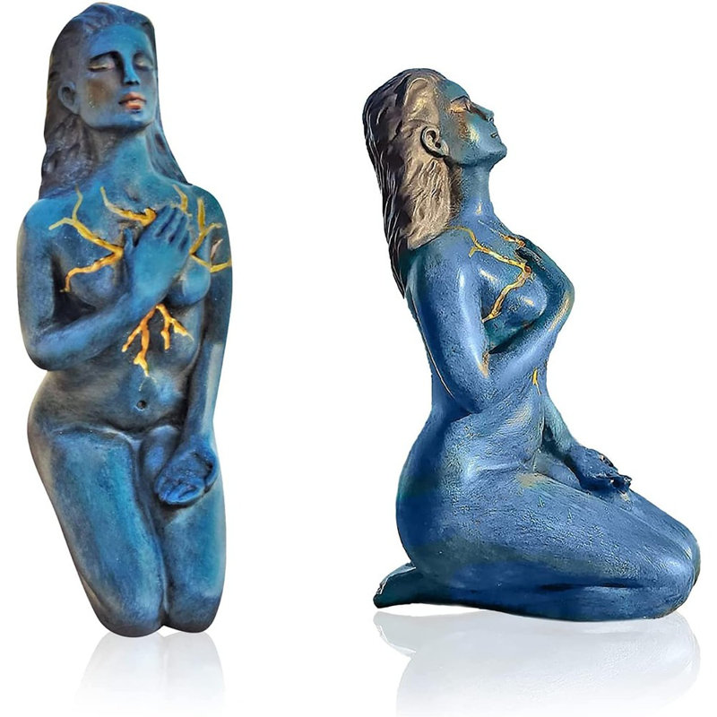Sculpture Soi-même et forme de l'esprit divin 7,1 pouces guérissant ...