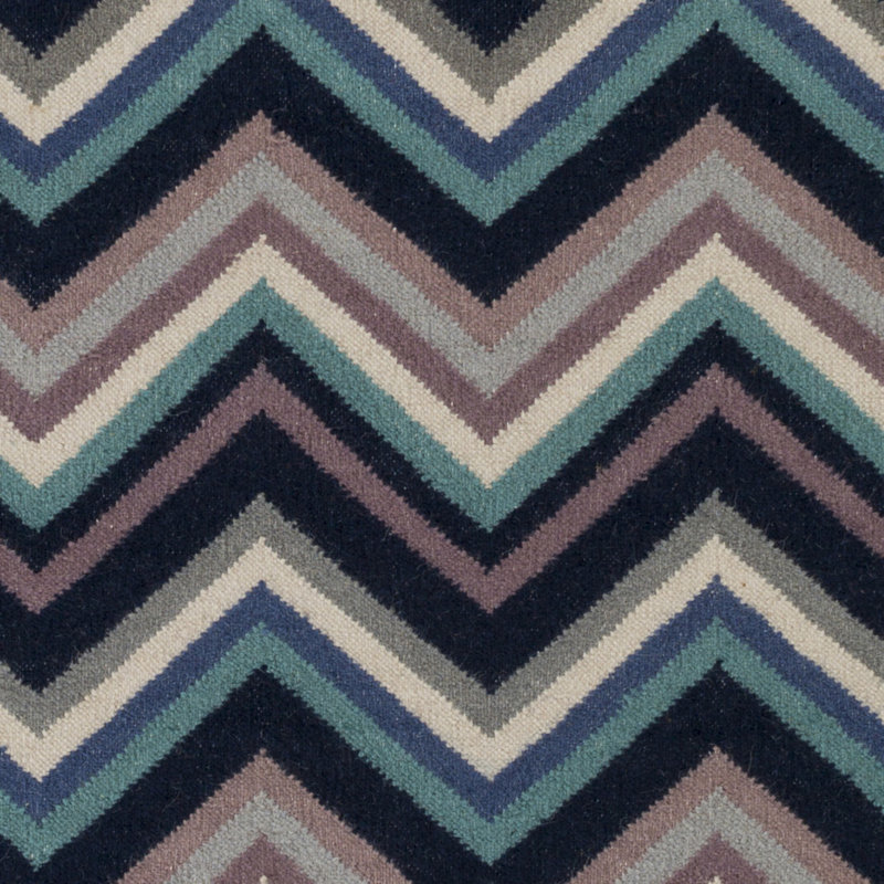 Diego Wool Chevron Indoor Rug, Runner 2'6" x 8'