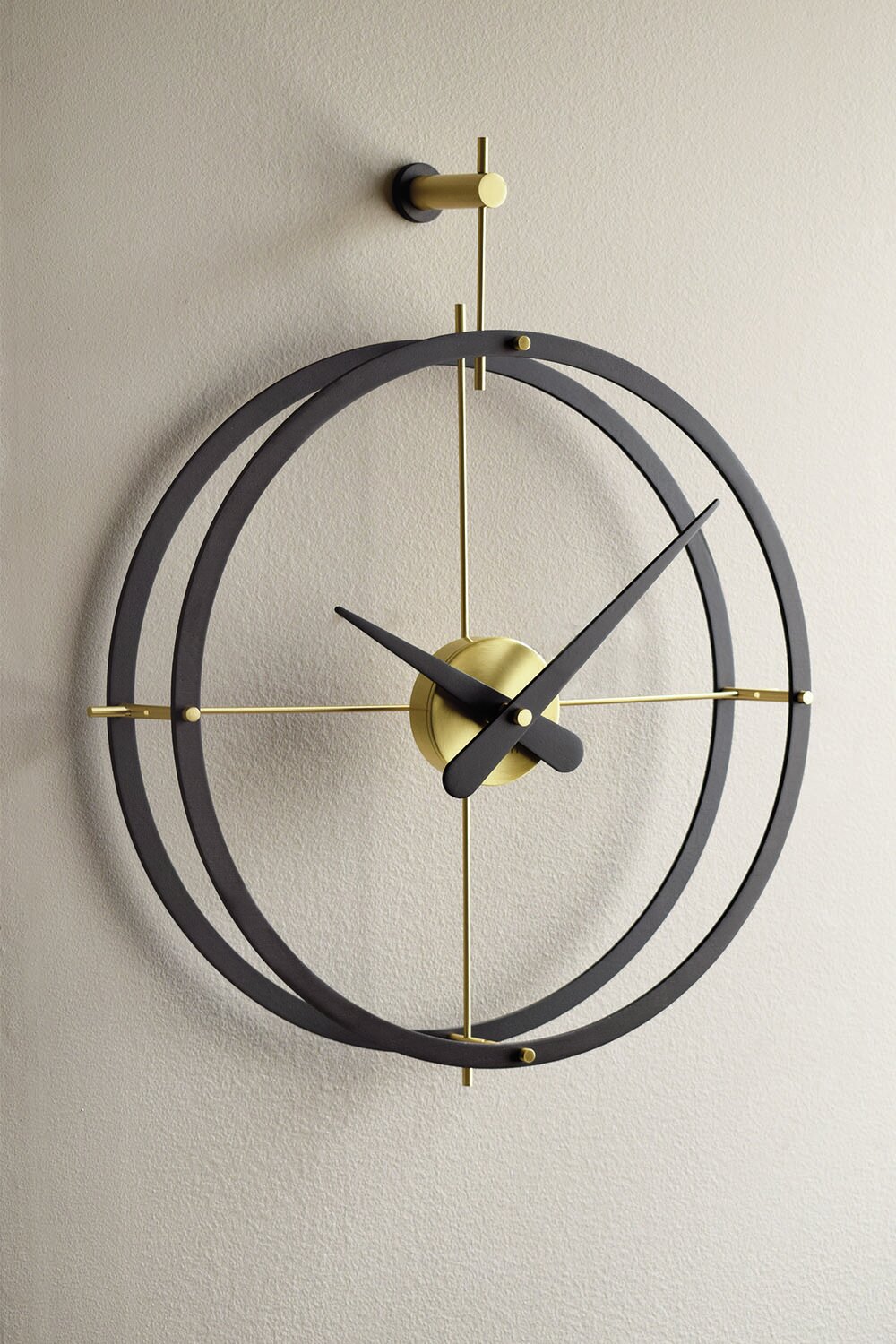 Nomon Dos Puntos Ng Solid Wood Wall Clock | Wayfair