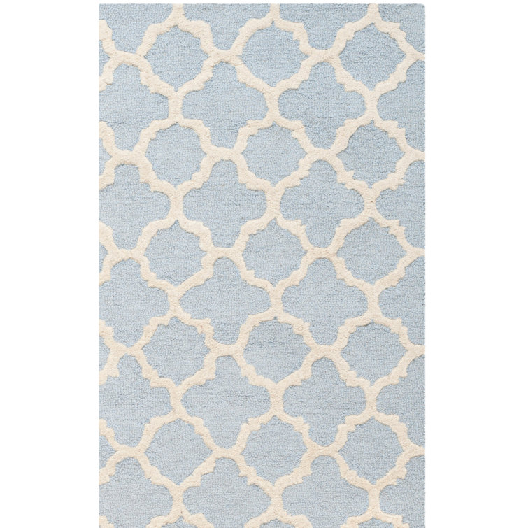 Cannen Hand Tufted Wool Geometric Rug