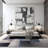 Damarus Geometric Blue/Ivory/Gray Area Rug-1235982932