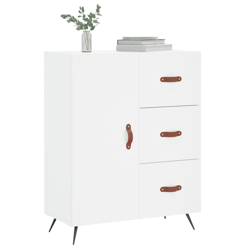 Glenavy 3 - Drawer Rectangle Accent Chest, White
