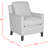 Upholstered Armchair-1873904333