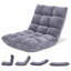 Chaise de plancher pliante avec dossier-1380415349