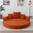 Convertible Sofa Couch Bed,Multi-Functional,Circular Bed,Adjustable Futon Sofa ,No Assembly Compressed Corduroy Floor Lounge Sofa For Apartment Office Bedroom Living Room-1308808790