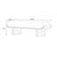 Banc rembourré en bois massif beige-1986391468