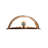 Rustic Lodge Flush Mounted Sconce