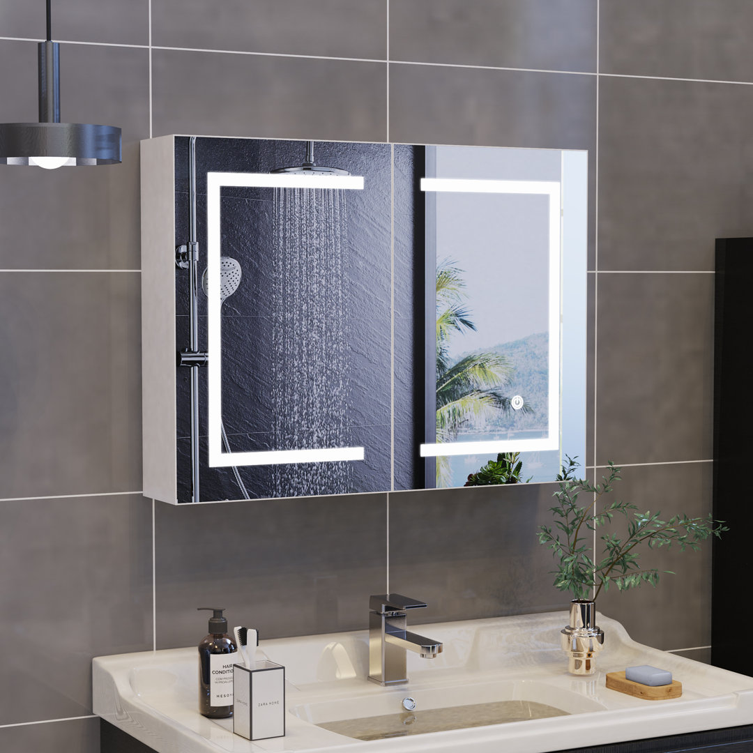 Caslyn 800Mm W 600Mm H Surface Frameless Mancia