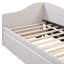 Lit de jour simple en L avec couchette escamotable-501325306