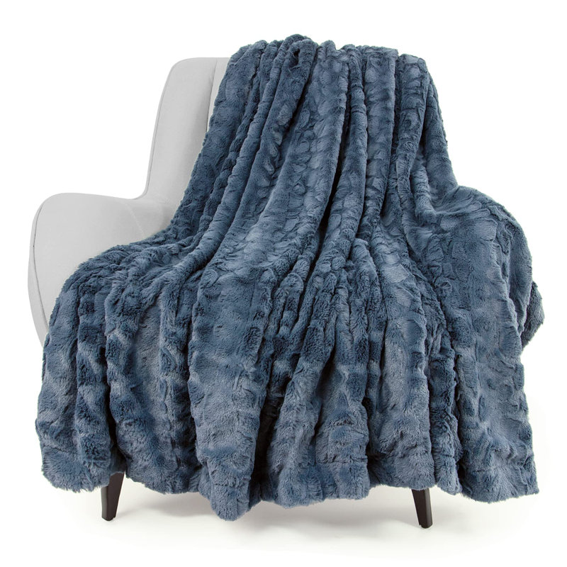 Throw Blanket, Navy
