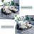 Outdoor Daybed 5-Piece All-Weather Wicker Outdoor Sectional Sofa Set with Ottoman, Tempered Glass Coffee Table and Cushions, Aluminum Frame Patio Brown Conversation Set