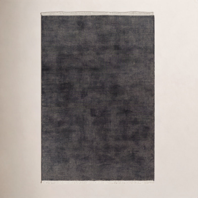 Clio Hand-Loomed Stain Resistant Wool Area Rug, Rectangle 8' x 10'