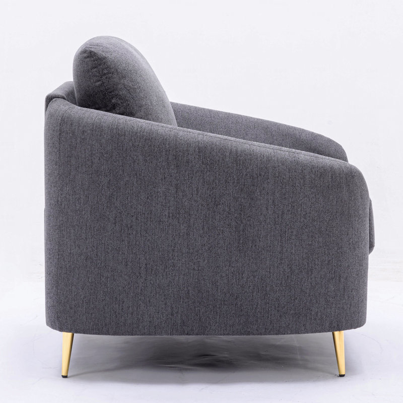Loose Back Accent Chair
