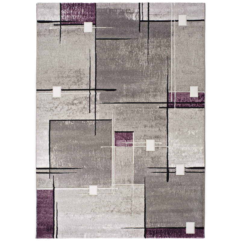 Conger Abstract Area Rug, Rectangle 200 x 290cm