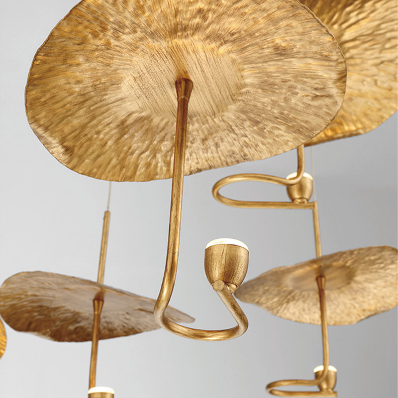 Lustre en bronze 16 lumières Lagatto