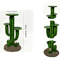 Support pour cactus saguaro en résine de 81 cm (32 po) avec 3 tablettes d'exposition