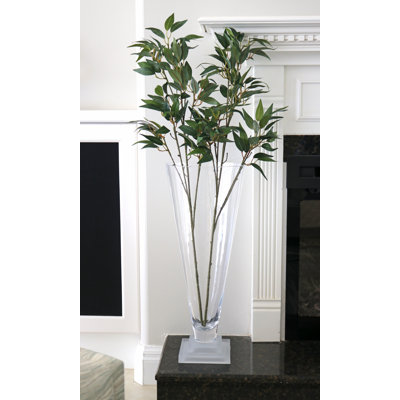 Vase Damasco transparent
