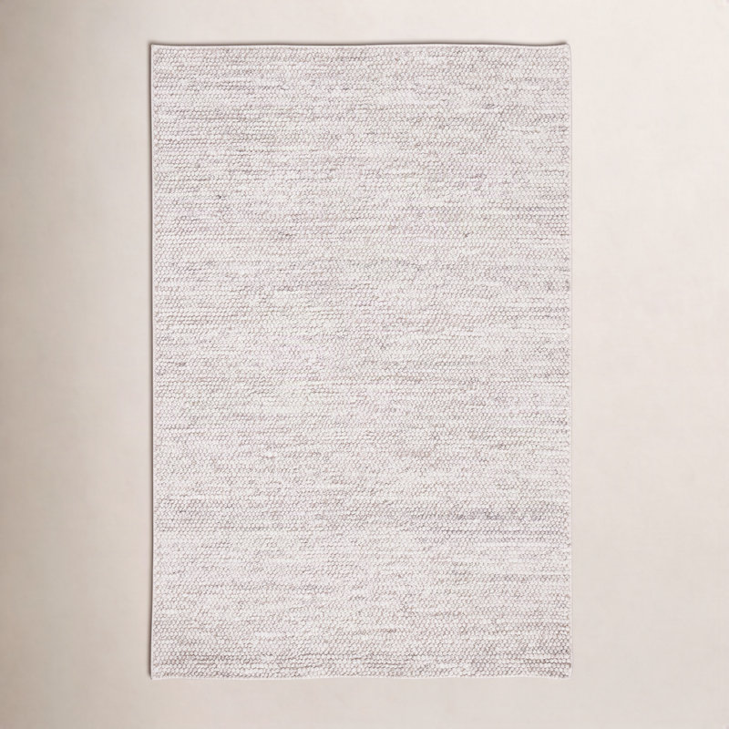 Danie Natural Area Rug in Gray/Ivory, Rectangle 2' x 3'