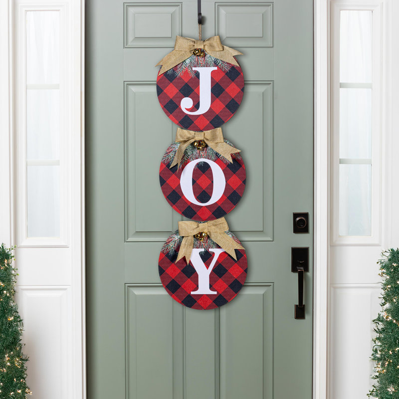 Décoration de porte 3 en 1 Joy