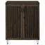 Armoire de rangement pour chaussures 2 portes Brixton Chêne fumé-1194776422