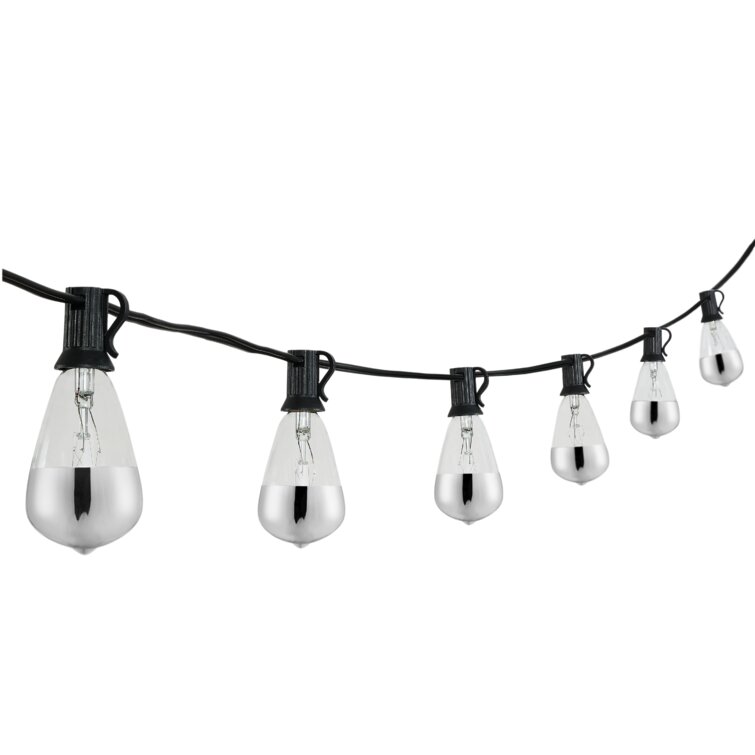 10' Outdoor 10 - Bulb Standard String Light (end to End Connectable) 17 Stories