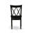 5 Piece Kitchen Table Set for 4 Includes a Rectangle Dining Room Table with Butterfly Leaf and 4 Dining Chairs, Black