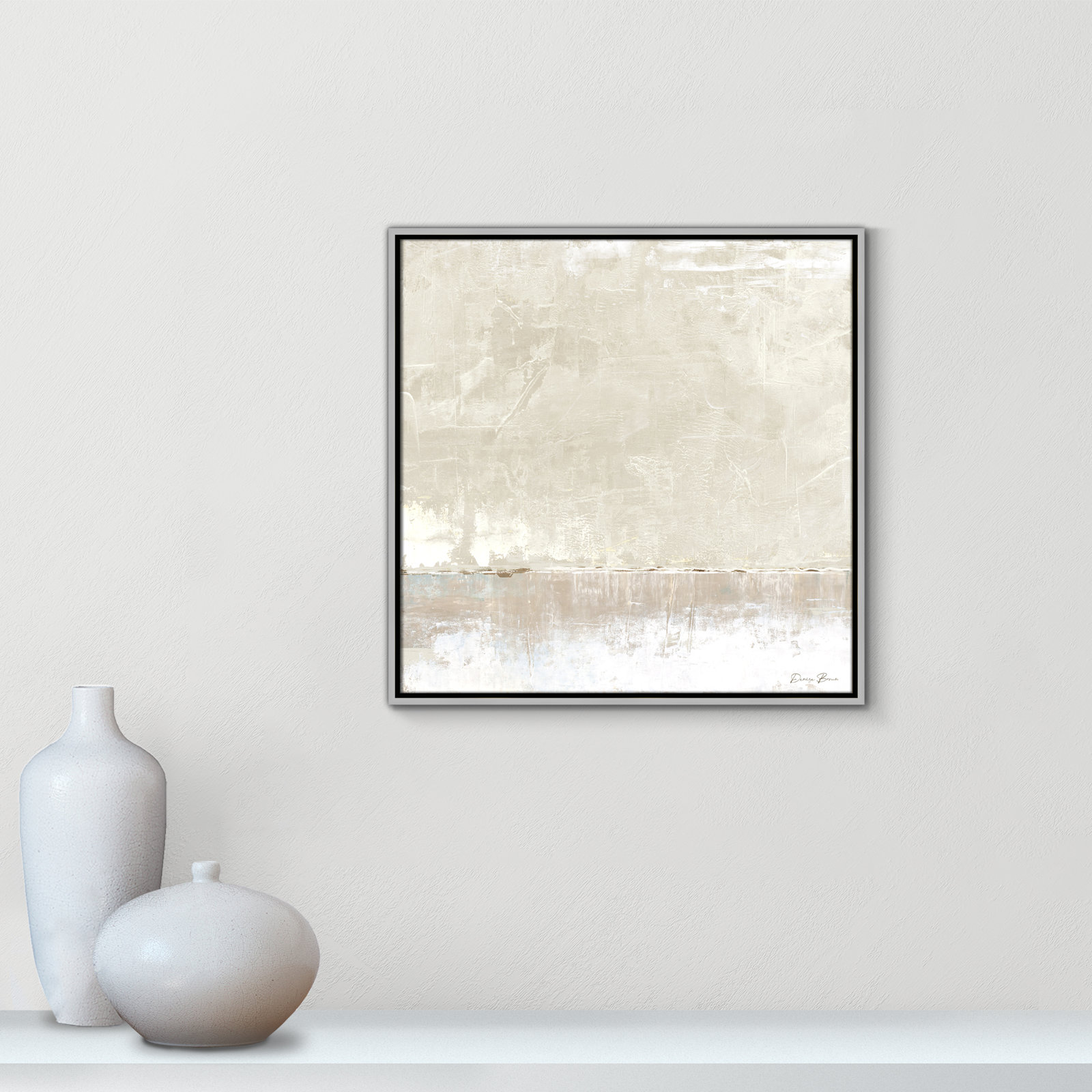 Delevan "Better Days" Print, 25.5" H x 25.5" W, Silver