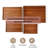 Millwood Pines Chrisel Walnut Tray-482538659