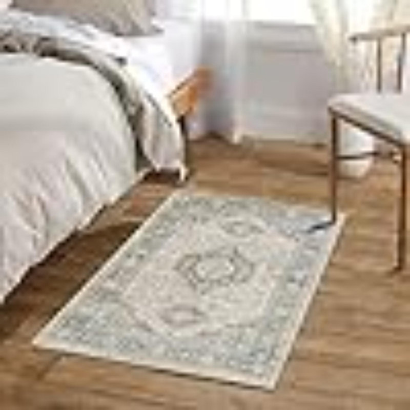 Tapis de couloir Oriental, Rectangle 1 pi 11 po x 2 pi 11 po