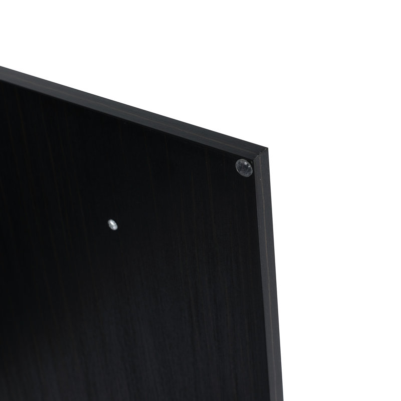 Console de salle de bain 36 po, châtaignier noir, style moderne avec meuble-lavabo abondant mural 36 po, attrayant
