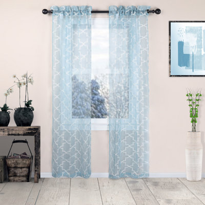 Steinbeck Semi Sheer Curtain Pair