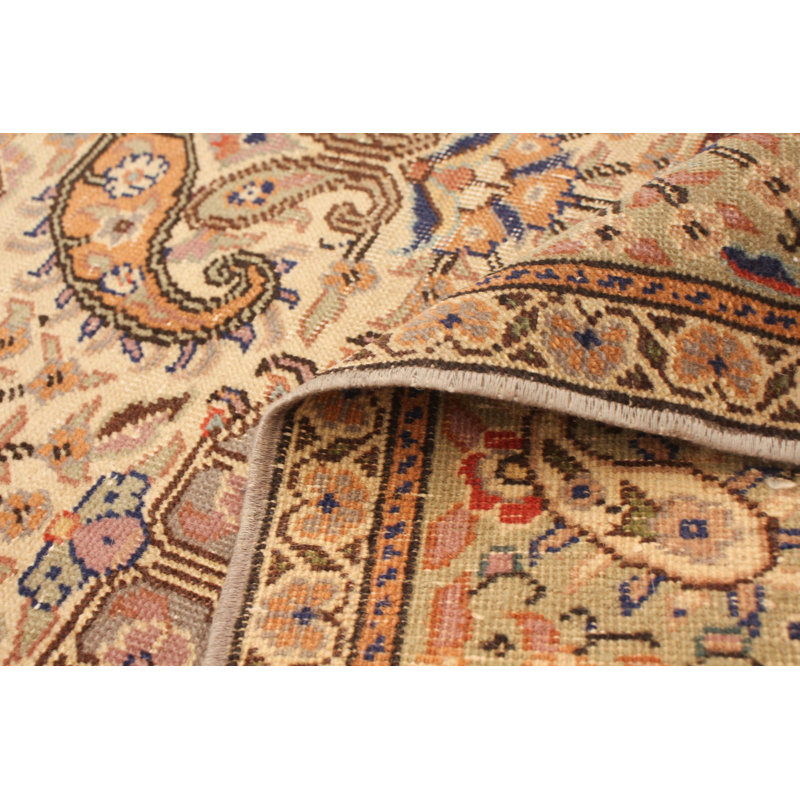 Dhanveer One-of-a-Kind 6'4" X 9'5" 1980s Wool Area Rug in