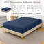 Protège-matelas ultrasonique imperméable Diamond Grid - Bouclier de lit respirant et résistant aux taches-1441130687-1414275045