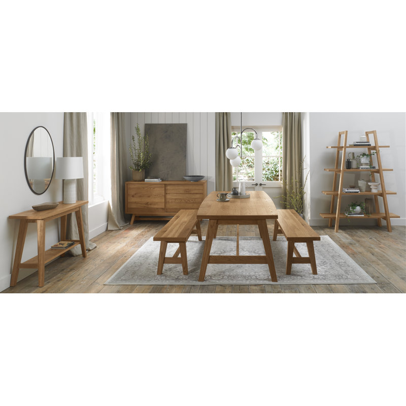 Wolbach Bench, Rustic Oak, Rustic Oak