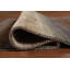 Tapis rayé brun Gabbeh 4 x 6
