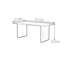 Grande table de salle à manger simple en bois de frêne-1558997961