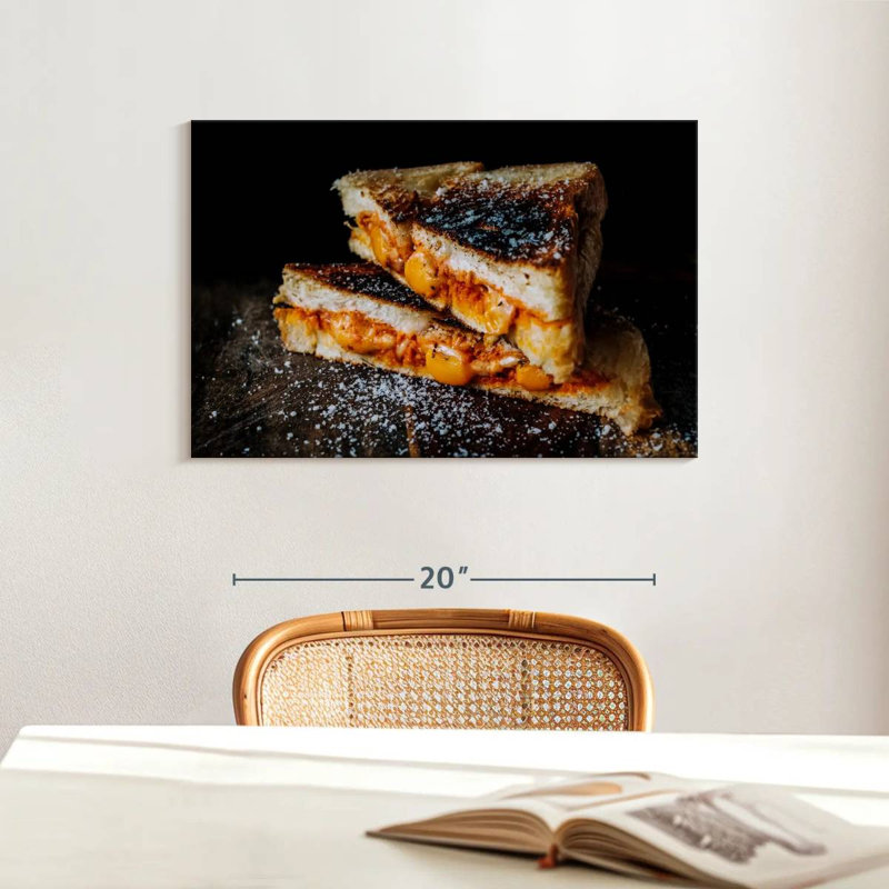 Yarlin Grilled Cheese, 16" H x 24" W