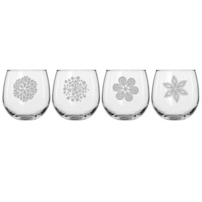 16.75oz. Stemless Wine Glass Set