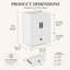 Meuble-lavabo en bois 24 po, blanc 2402-1381484737-1387828042