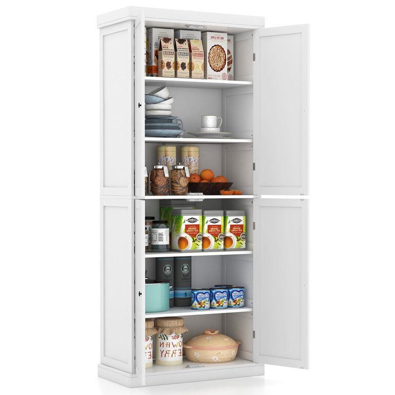 Armoire de cuisine 72,5 po Winston Porter, Blanc