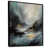 Black Floater Framed