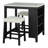 Brann 3-Piece Counter Height Dining Table Set