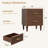 Jamyira 2-Drawer Manufactured Wood Nightstand -1308109628