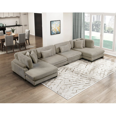 Canapé modulaire en U 4 pièces Olsen