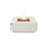 Brooklyn 40" Concrete Propane Fire Pit Table Bundle Includes Wind Guard And Burner Lid-1223728002