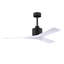 Nan 52" Ceiling Fan In Textured Bronze And Matte White Blades-1122687712-1193036788-1197290960