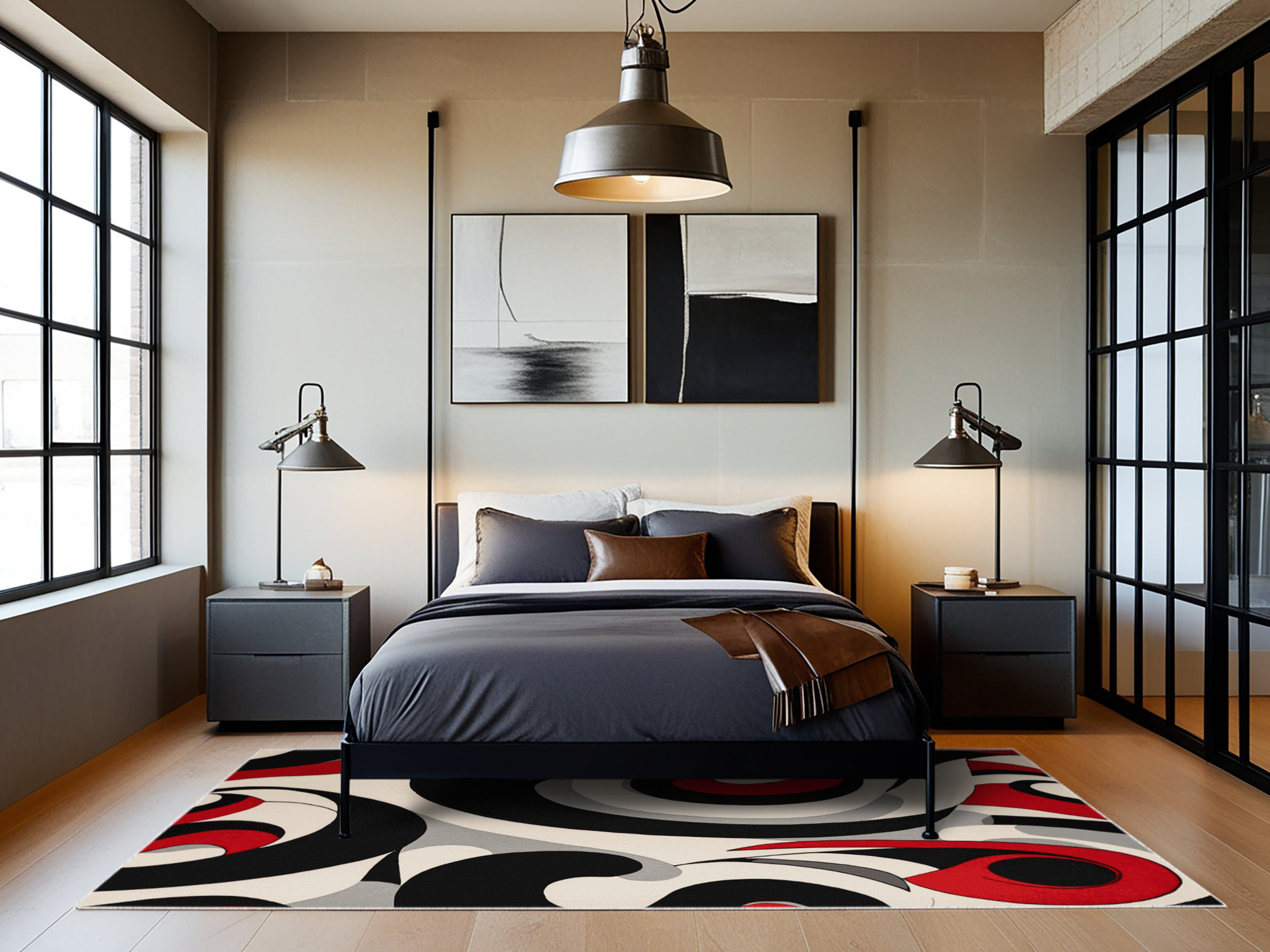 Wrought Studio Cosmic Blaze Rug - Wayfair Canada