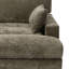 Chaise longue surdimensionnée rembourrée en chenille chameau avec accoudoirs et coussins décoratifs-1717313533